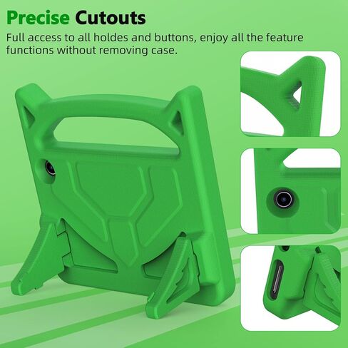 حافظة كمبيوتر لوحي للأطفال 2022 مقاس 7 بوصات (الجيل الثاني عشر فقط، إصدار 2022)، غطاء Ubearkk خفيف الوزن ومضاد للانزلاق ومقاوم للصدمات ومناسب للأطفال غير متوافق مع iPad/Samsung/ONN Tab in Kuwait