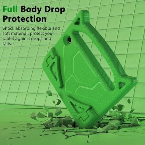 حافظة كمبيوتر لوحي للأطفال 2022 مقاس 7 بوصات (الجيل الثاني عشر فقط، إصدار 2022)، غطاء Ubearkk خفيف الوزن ومضاد للانزلاق ومقاوم للصدمات ومناسب للأطفال غير متوافق مع iPad/Samsung/ONN Tab in Kuwait