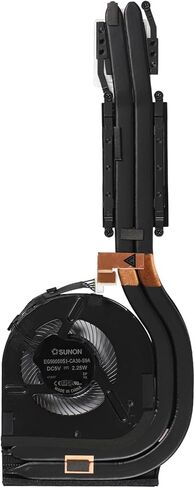 New CPU Cooling Fan with Heatsink Replacement for Lenovo ThinkPad T470 T480 Series Discret Graphics P/N: 01YR201 01YR202 01AX923 01AX925 EG50050S1-CA30-S9A DC5V 2.25W in Saudi Arabia