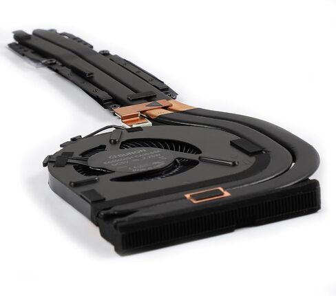 New CPU Cooling Fan with Heatsink Replacement for Lenovo ThinkPad T470 T480 Series Discret Graphics P/N: 01YR201 01YR202 01AX923 01AX925 EG50050S1-CA30-S9A DC5V 2.25W in Saudi Arabia