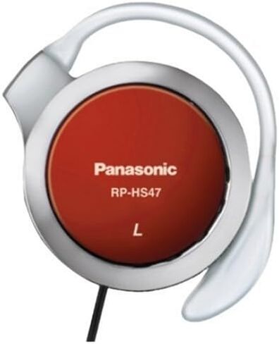 باناسونيك - RP HS47E-R - سماعات رأس كليب - أحمر in Saudi Arabia