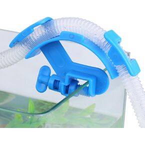 FILFEEL Aquarium Hose Holder, Adjustable Mounting Clip Water Pipe for Mount Tube Plastic Fish Filter and Water Filtration Fixed Clamp Clip