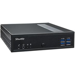 جهاز Shuttle XPC Slim بدون مروحة DL30N2 Mini Barebone PC معالج Intel N200 Alder-Lake يدعم DDR5 SO-DIMM شاشة ثلاثية مزدوجة 2.5 جيجابت في الثانية يدعم LAN 12 فولت أو 19 فولت تيار مستمر (بدون ذاكرة وصول عشوائي ولا محرك أقراص ثابتة/محرك أقراص SSD ولا يوجد نظا in Kuwait