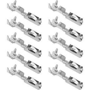 The Lord of the Tools 50PCS Micro Timer Crimp Contacts Wiring Crimp Repair Terminals Pins Connector for 0.5mm² - 0.75mm² Cable Cross-Section Model 5-963715-1