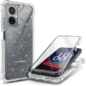 Full-Body Protective Case for Boost Celero 5G (2024) with [Built-in Screen Protector], Shockproof Rugged Bumper Cover Case (Fantasy)