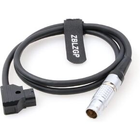 D-tap to 2B 6 Pin Male Power Cable for Red One Camera 100CM