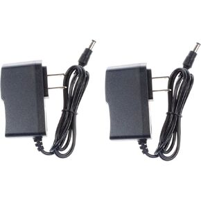 NOYITO AC to DC 8.5V 1A 1000mA Adapter Converter AC 120V 100-240V to 8.5V 8.5W Power Supply DC interface 5.5 x 2.5 2.1mm Wire Length 4.9ft (Pack of 2)