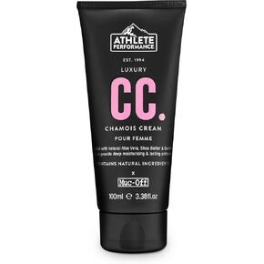Muc-Off Luxury Chamois Cream Cycling Women 2-Pack, 100ml Each - Extreme Skin Lubricant - pH Balanced & Deeply Moisturizing | Ideal for Long Rides