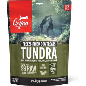 ORIJEN Tundra Freeze-Dried Dog Treats 8OZ