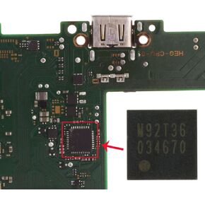 Replacement M92T36 Power Management USB-C Charging IC Chip for Nintendo Switch OLED & Switch Lite mainboard M92T36