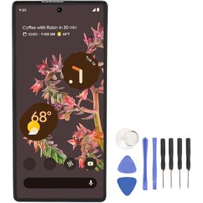 AMOLED Screen Replacement for Pixel 6 5G GB7N6 G9S9B16, 6.4 Inch Pixel 6 5G Screen, Touch Display Digitizer Assembly Repair Parts