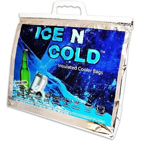 Insulated Picnic/Shopping Cooler Bags for Groceries, Camping, Hiking, Beach, Travel | Lightweight Soft Collapsible | Fast Same Day Shipping