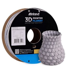 Micro Center Inland TPU Filament, Rainbow TPU 3D Printer Filament, Red, Orange, Purple, Yellow, Green Flexible Filament, Dimensional Accuracy +/- 0.03 mm - 1kg Spool (2.2 lbs)