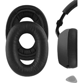 Geekria Elite Sheepskin Replacement Ear Pads for Bowers & Wilkins B&W PX7, PX 7 Headphones Ear Cushions, Headset Earpads, Ear Cups Cover Repair Parts (Black)