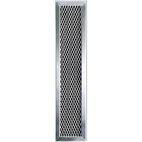 1X Microwave Charcoal Filter 11.02" x 2.52" for JX81D WB02X10943 GE Microwave Filter Replacement Carbon Filter Freshens and Filters Kitchen Air Entering the Over-the-Range Oven Vent Fan