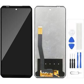 LCD Screen for Unihertz Tank 2 Replacement LCD Display Touch Digitizer Assembly (Black)