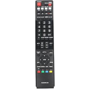 GA840WJSA Replacement Remote Applicable for Sharp LCD TV LC-40LE820UN LC-46LE810UN LC-46LE820UN LC-40LE810UN LC-52LE810UN LC-52LE820UN LC-60LE810UN LC-60LE820UN LC40LE820UN LC46LE810UN LC46LE820UN
