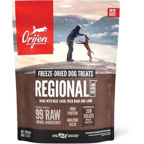 ORIJEN Regional Red Freeze-Dried Dog Treats 8OZ