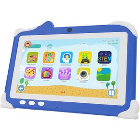 Tablet Android 12 Tablet for Kids, 7 inch Kids Tablet, 4GB RAM 32GB ROM (Pink)