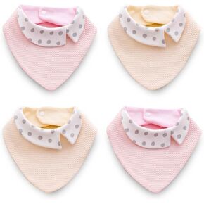 Gavvy Baby Bibs for Boys &Girls, Baby Boy Bibs, Baby Girl Stuff, Bandana Bibs for Baby Boy, Bibs 0-6 Months, Bibs 6-18 Months