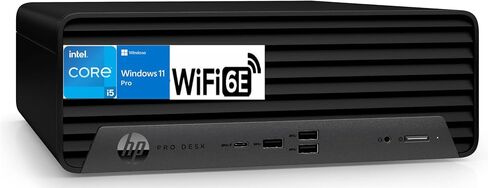كمبيوتر مكتبي صغير HP Pro SFF 400 G9 للمنزل والأعمال (Intel i5-12500 6-Core، 16GB RAM، 1TB PCIe SSD، Intel UHD 770، WiFi، Bluetooth، Win 11 Pro) in Saudi Arabia