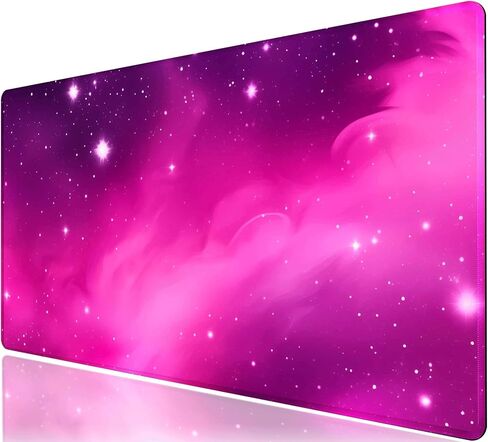 Large Extended Gaming Mouse Pad with Stitched Edges,Black 3D Design XL Desk Pad Mouse Pads for Desk,Waterproof Computer Keyboard Mat Mousepad with Non-Slip Base for Esports Pros/Gamer/Desktop/Office in Saudi Arabia