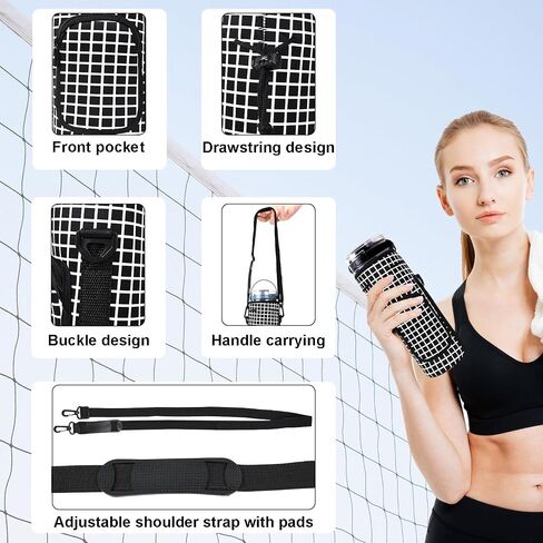 Storage Sleeve Bag for Ninja Blast Portable Blender with Shoulder Strap and Accessory Pocket Compatible with Ninja BC151NV/BC51NV/BC151BK/BC151CR/BC151EM/BC151PR/BC151WH Blast Portable Blender(Black) in Saudi Arabia