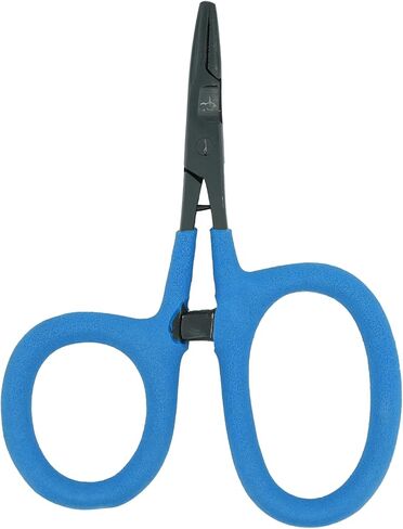 Kingfisher Soft Grip Scissor Clamp Forcept Hemostat for Fly Fishing Hook Removal in Saudi Arabia