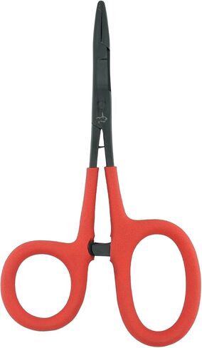 Kingfisher Soft Grip Scissor Clamp Forcept Hemostat for Fly Fishing Hook Removal in Saudi Arabia