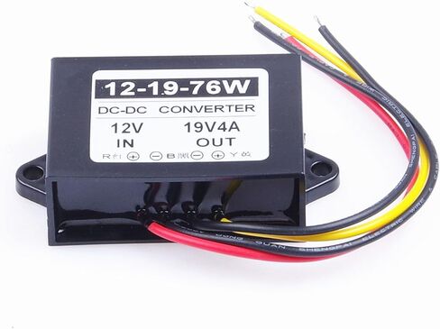 تيار مستمر 12 فولت 10-17 فولت خطوة حتى تيار مستمر 19 فولت 4A 76 واط مانعة لتسرب الماء وحدة التيار الكهربائي محول منظم الداعم in Kuwait