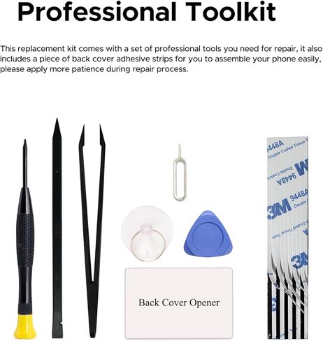 Charging Port Replacement Kit Compatible with Moto G Stylus 2020, XT2043, XT2043-4, XT2043-5, XT2043-7 Dock Board USB-C Connector, with Instruction Manual, Toolkit in Saudi Arabia