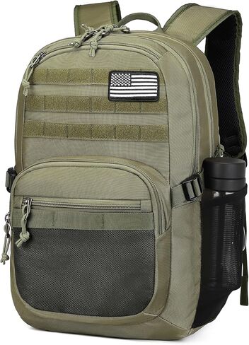 Wotony Military Tactical Backpack for Men Army 3 Days Assault Pack Bag with Molle System Backpack Tactical for Outdoor Adventures (Black, 19inch) in Saudi Arabia