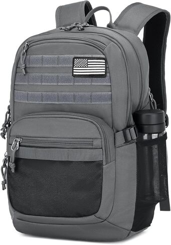 Wotony Military Tactical Backpack for Men Army 3 Days Assault Pack Bag with Molle System Backpack Tactical for Outdoor Adventures (Black, 19inch) in Saudi Arabia
