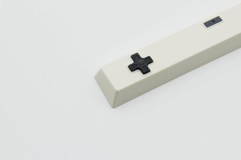 لطيف مفتاح المسافة Keycap، مخصص Gamepad Keycap Spacebar Cherry Profile Novelty Keycap للوحة المفاتيح الميكانيكية، Retro Video Game Keycap Keycap (Type-B White) in Kuwait