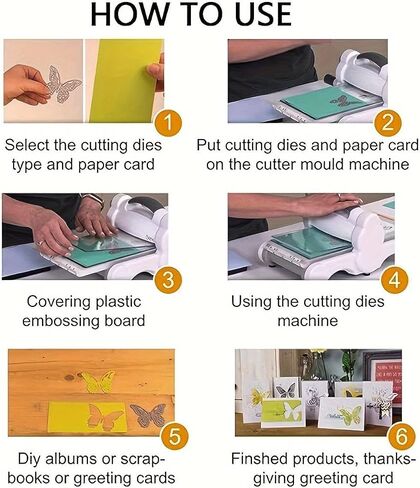 Flower&Leave Metal Cutting Die for Scrapbooking - Durable, Cut Stencils for DIY Scrapbook Photo Album Decorative Paper Card, Card Making Supplies, Embossing, Stencils & Crafting Die Cut in Saudi Arabia