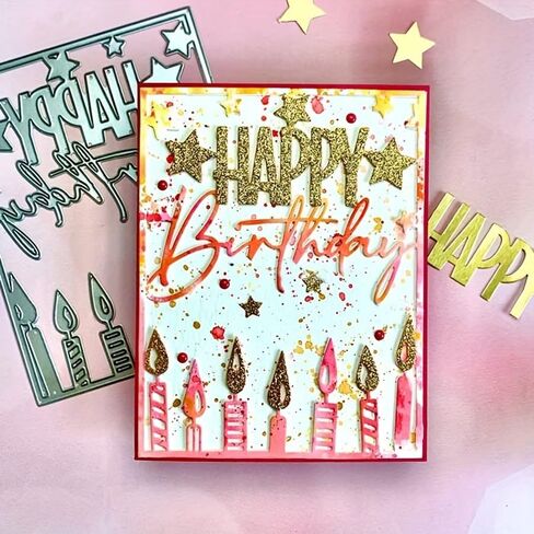 Flower&Leave Metal Cutting Die for Scrapbooking - Durable, Cut Stencils for DIY Scrapbook Photo Album Decorative Paper Card, Card Making Supplies, Embossing, Stencils & Crafting Die Cut in Saudi Arabia