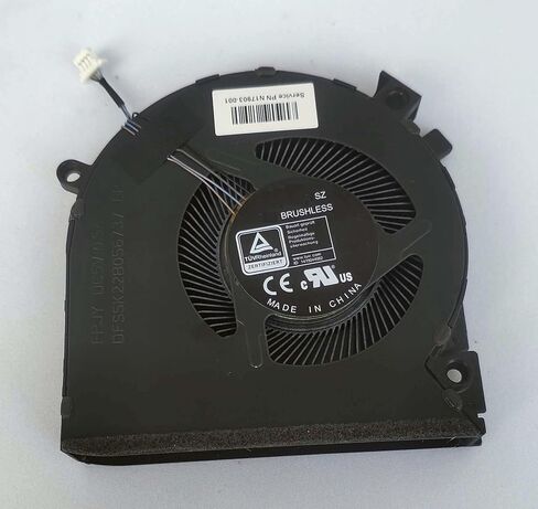 ل HP Victus 15-FA 15-FB 15-fa0031dx 15-fb0028nr TPN-Q278 TPN-Q279 15-FB0028NR 0050AX 0103LA P/N: N17902-001 N13304-001 DFS5K22B056737 FPJY مروحة in Kuwait