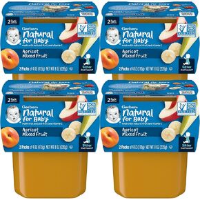 Gerber 2nd Foods - Pears & Cinnamon with Oatmeal (Pack of 4)