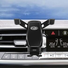 Car Phone Holder,Fit for BMW X5 2019-2023,Adjustable Gravity for Air Vent Alloy Phone Holder Compatible with 4-7 Inches Smartphones,Black