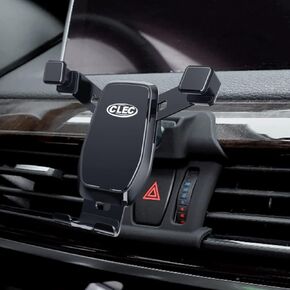 حامل هاتف السيارة، مناسب لسيارة BMW X5 2019-2023، جاذبية قابلة للتعديل لحامل الهاتف المصنوع من سبيكة فتحة التهوية متوافق مع الهواتف الذكية مقاس 4-7 بوصات، أسود in Kuwait