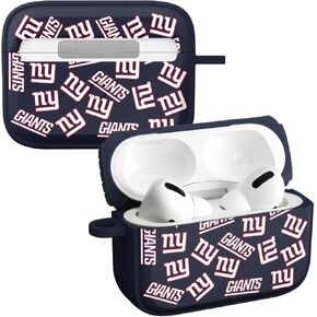 GAME TIME New York Giants HDX Case Cover Compatible with Apple AirPods Pro 1 & 2 (Classic)