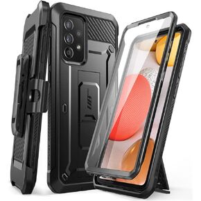 SUPCASE for Samsung Galaxy A33 5G Case with Screen Protector (Unicorn Beetle Pro), [Built-in Stand & Belt Clip] Heavy Duty Full-Body Rugged Protective Phone Case for Galaxy A33 5G (2022), Black