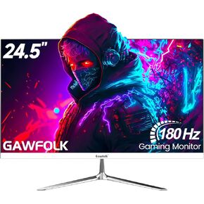 27 inch Curved Gaming Monitor,144Hz/180Hz PC Monitor Full HD 1080P, Frameless 1800R Computer Display with FreeSync & Eye-Care Technology, Wall Mountable, DP, HDMI Port (Black)