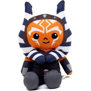Star Wars Squeaky Plush Dog Toy for Large, Medium & Small Dogs, Ahsoka Tano, 3" x 6"