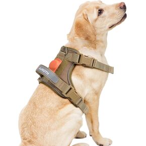 AUROTH Dog Harness Medium Sized Dog, Dog Vest Harness Medium Size Dog, Medium Dog Harness, No Pull Dog Harness for Medium Dogs with Handle, Rose Red M