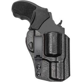 Tulster RATH IWB Revolver Holster fits: Taurus 856 2" .38 Special | Ambidextrous Inside The Waistband Appendix Concealed Carry Kydex Holster