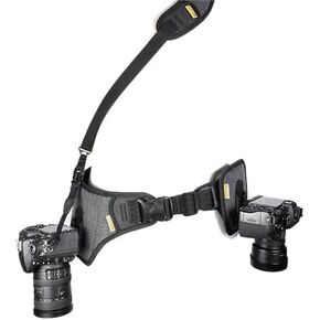 Cotton Carrier Slingbelt for Two Cameras