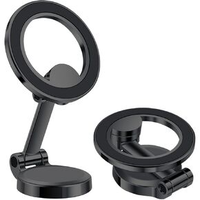 for MagSafe Car Mount, 360° Rotation Magnetic Phone Holder for Car, Universal Phone Holder Stand Mount, All-Metal Phone Holder for Car Dashboard Fit for iPhone 15 14 13 12 Pro Max Plus Mini