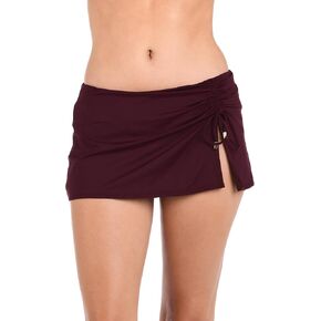 La Blanca Women's Standard Island Goddess Asymmetrical Skirted Swimsuit Bottom