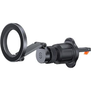SYNCWIRE for Magsafe Car Mount Vent - Magnetic Phone Holder for Car [3D Long Arm | Flexible Rotation | Strong Magnets] Air Vent Car Phone Mount for iPhone 16 15 14 13 12 Pro Max Plus Mini Mag Safe